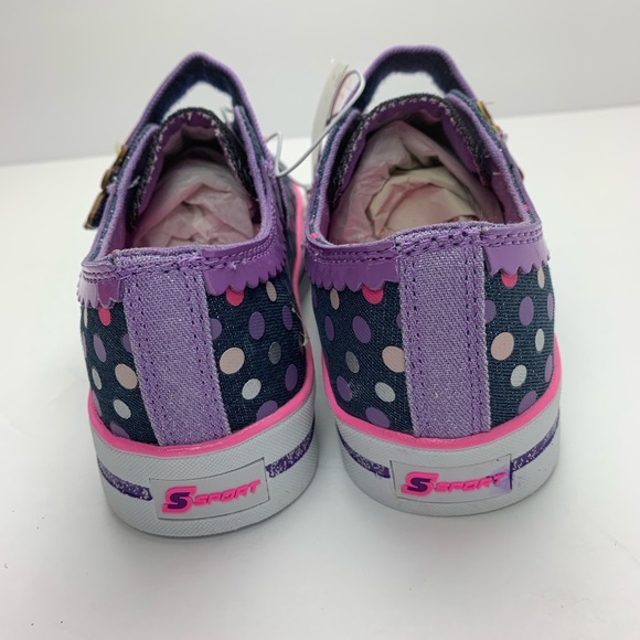 Glimmer Stars Light Up Lyrin Sparkle Shoes 2 - Picture 6 of 7